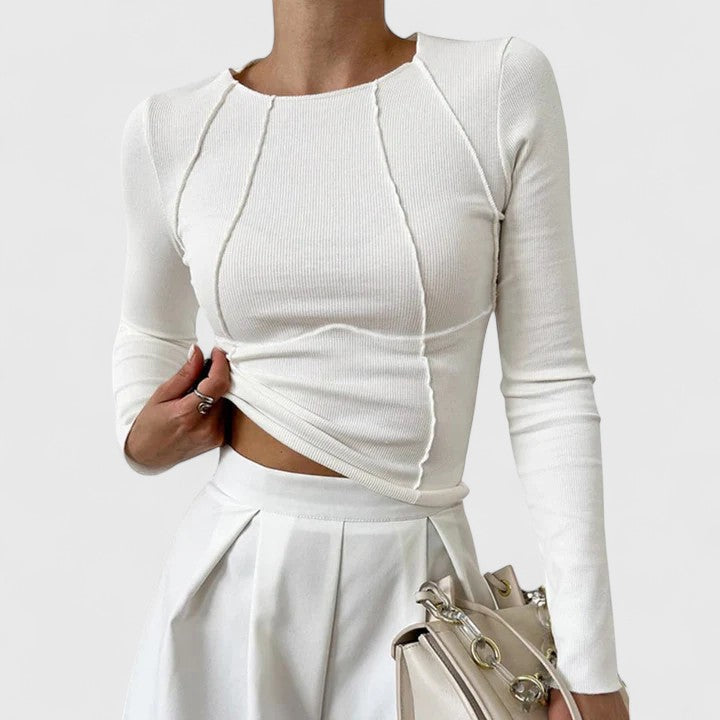 Roza - Relaxed Long Sleeve Blouse