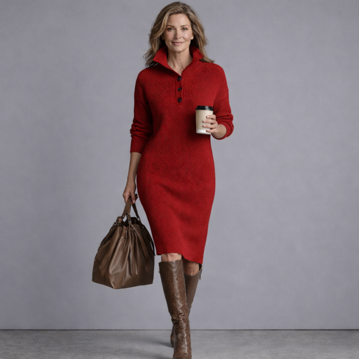 Evelyn | Heritage Knit Dress