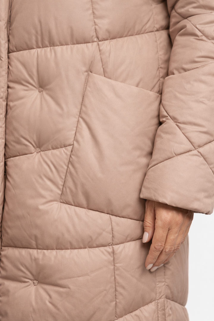 Naomi™ - Long Quilted Winter Coat