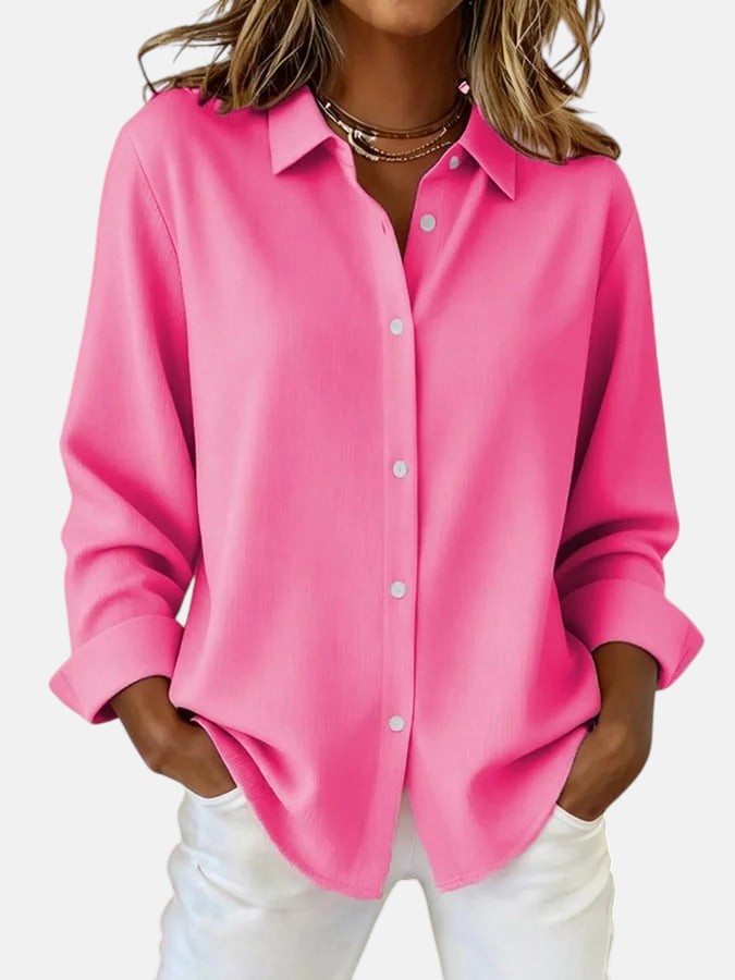 Celia – Elegant Button Blouse