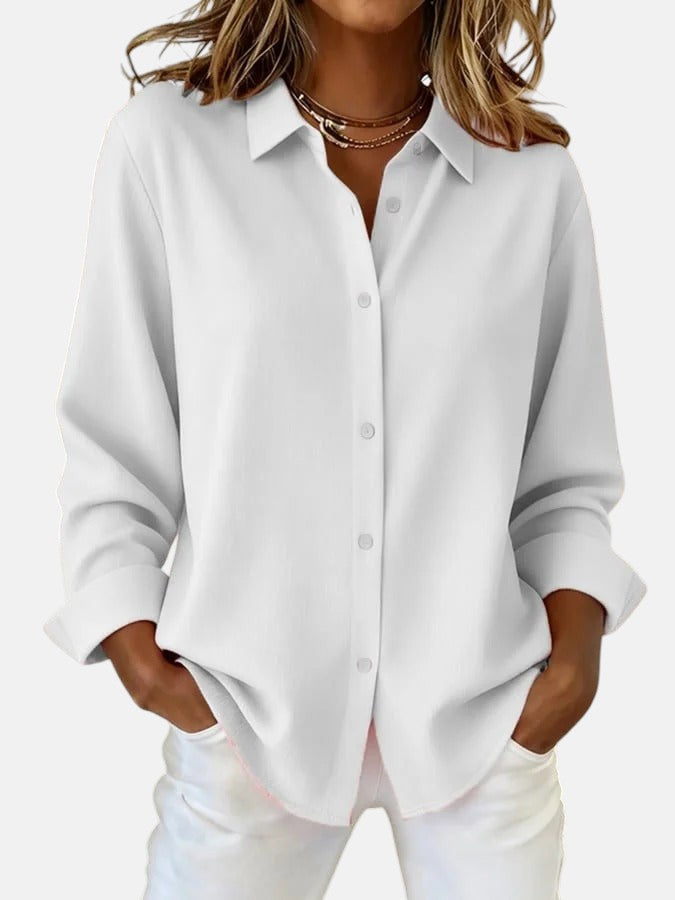 Celia – Elegant Button Blouse