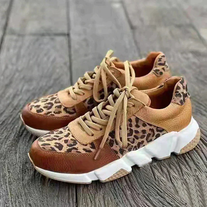 Velore | Comfortable Leopard Sneakers.