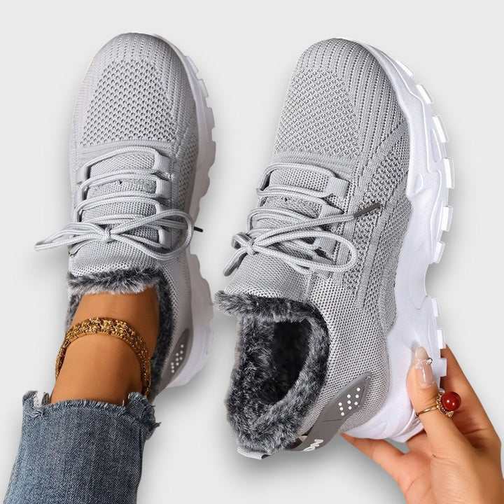 Chloe™ | Lace-Up Winter Sneakers