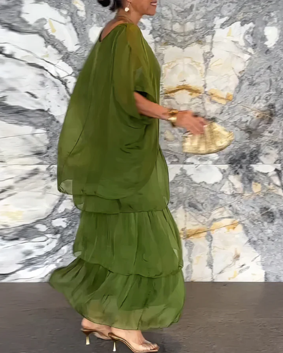 Caroline | Elegant Flowing Maxi Dress