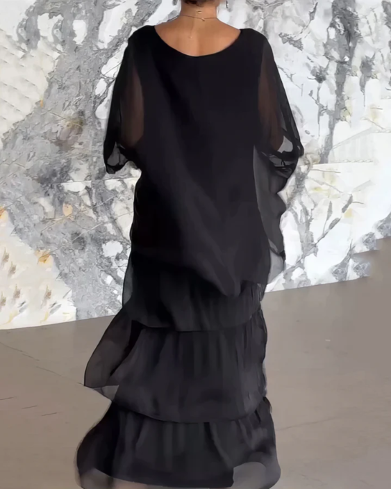 Caroline | Elegant Flowing Maxi Dress