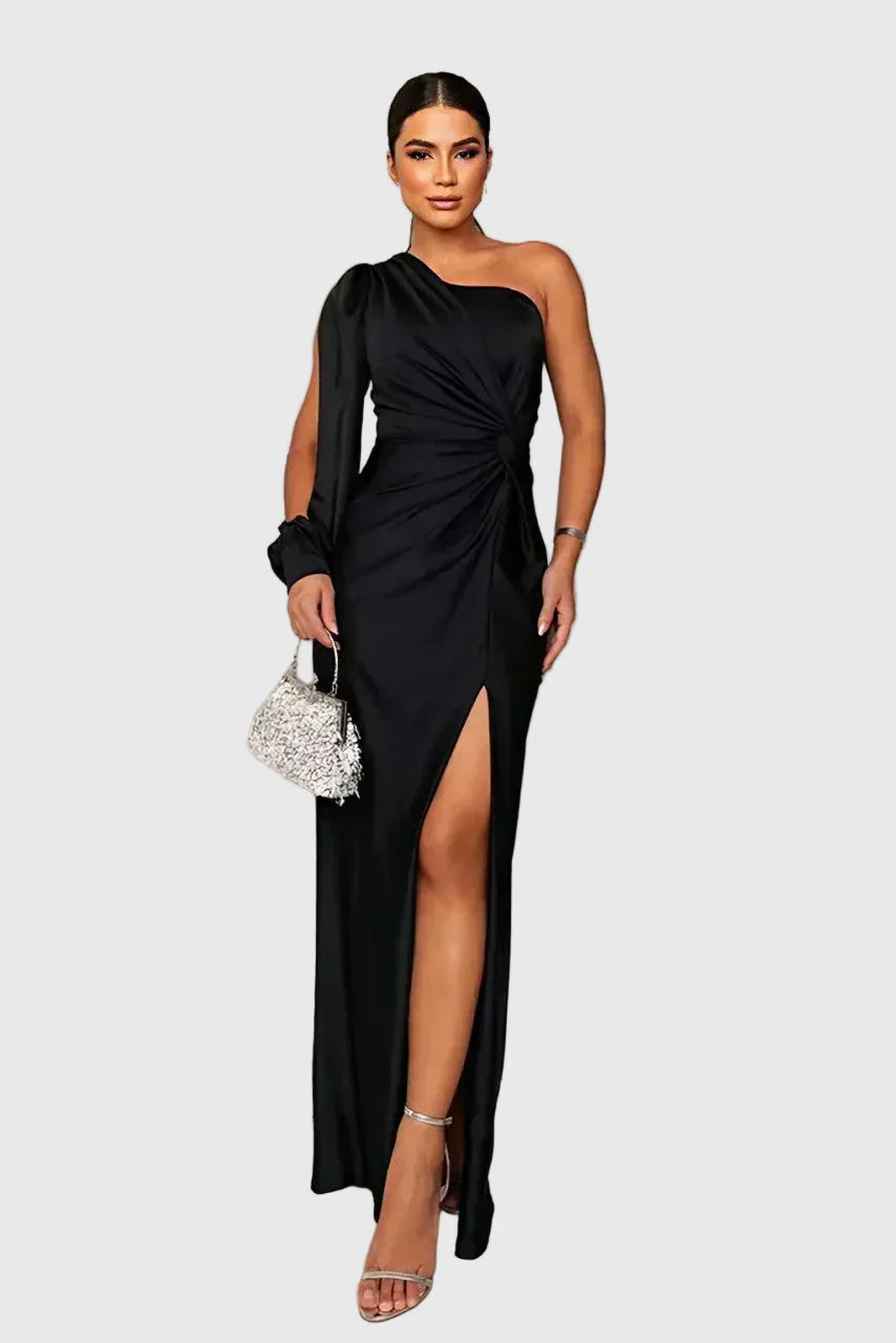 Melyssa | Elegant Flowing Evening Maxi Dress