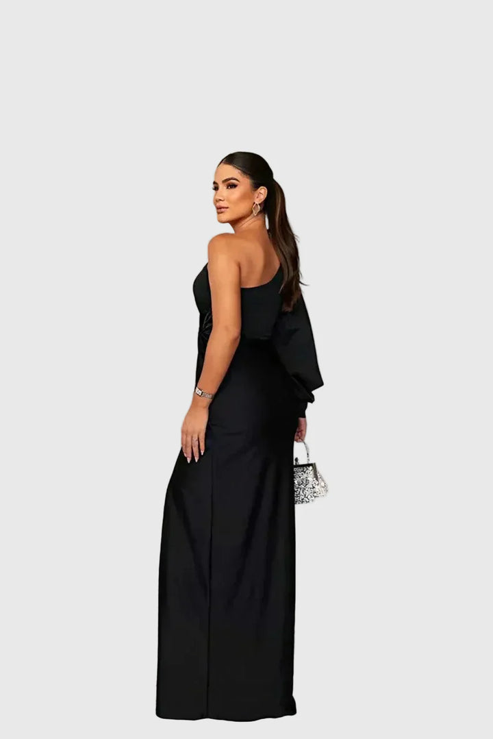 Melyssa | Elegant Flowing Evening Maxi Dress