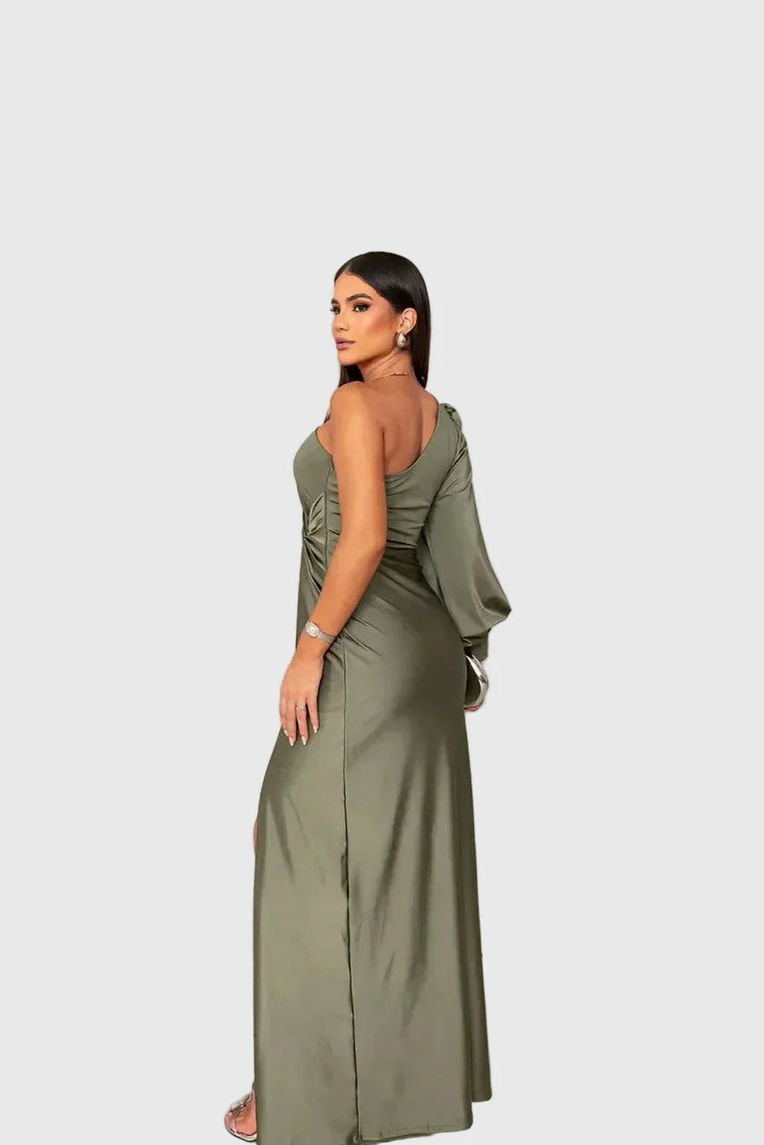 Melyssa | Elegant Flowing Evening Maxi Dress