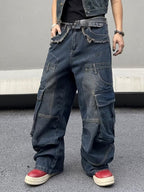 Men's Wide-Leg Cargo Pants